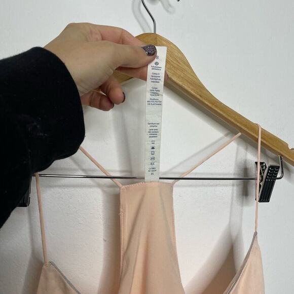 Lululemon Wake and Flow Camisole Blush Pink loose fit yoga soft WOMEN'S 8 - Picture 4 of 6